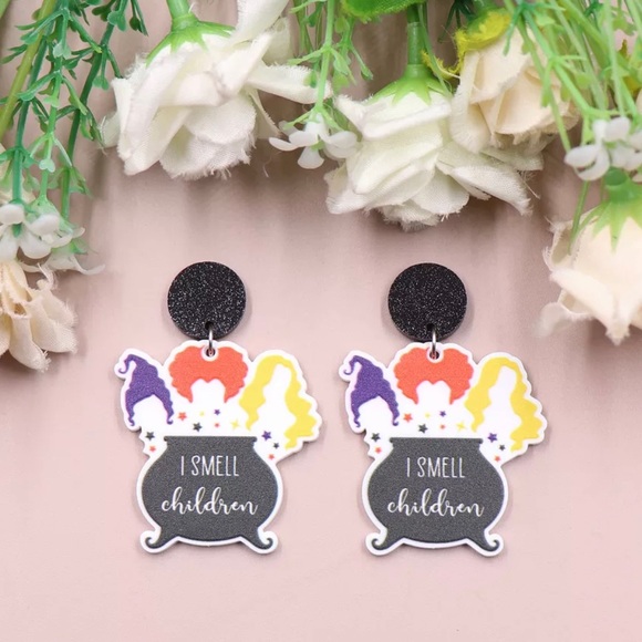 Hocus Pocus Halloween Earrings